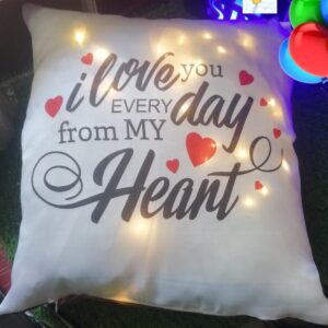 Personalized LED Light Cushion Illuminate
