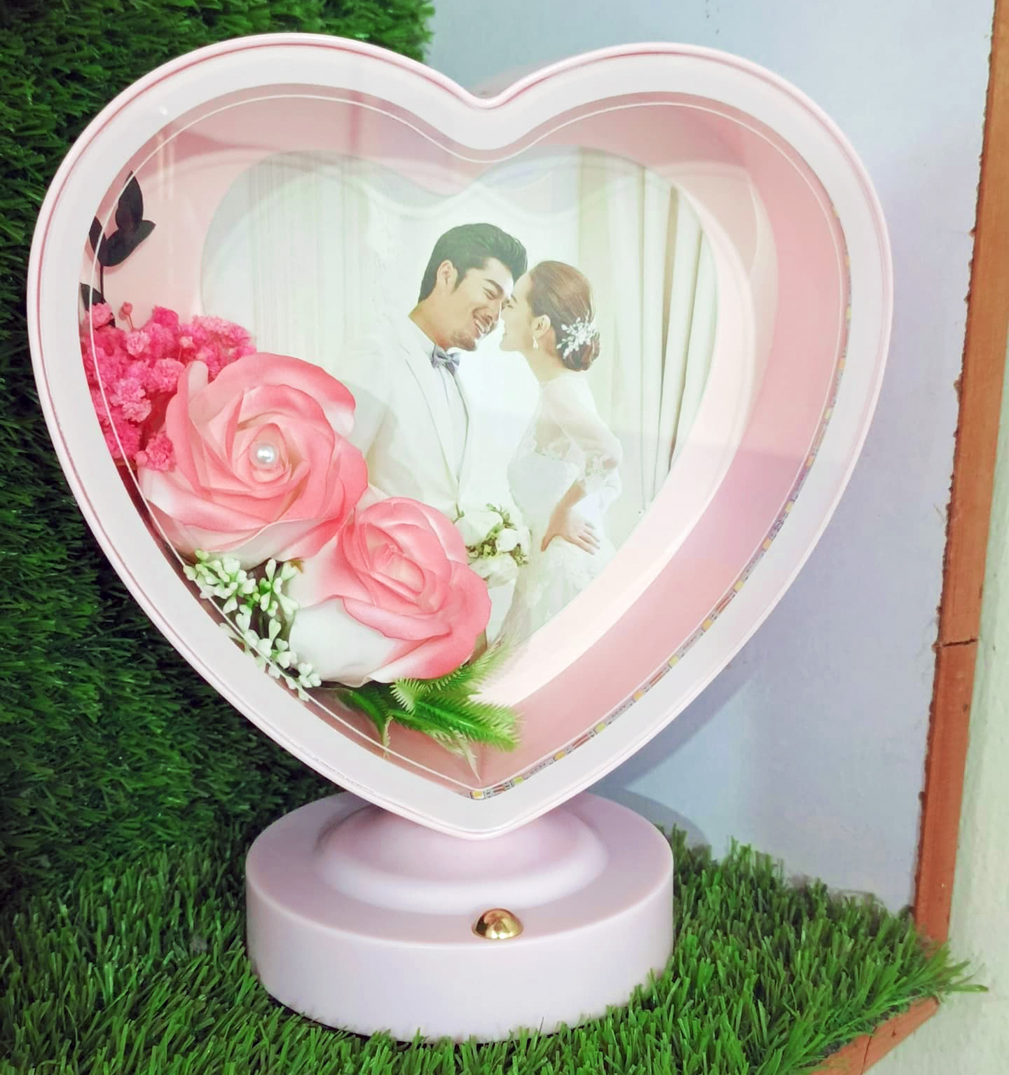 Heart-Shaped LED Light Frame