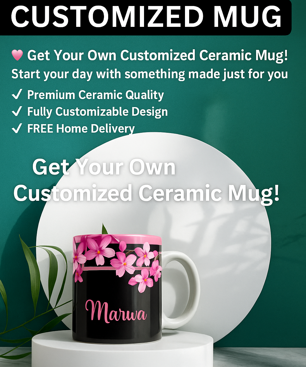 Personalized Ceramic Mug