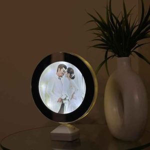 Magic LED Mirror Frame Pakistan - Custom Photo Lamp by Al Madina Studio